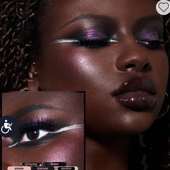 Huda Pretty Grunge Eyeshadow Palette shades every day & night glam-grunge hot af - Picture 7 of 14